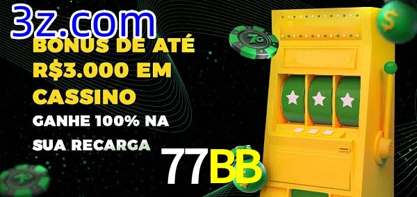 77BB melhor bônus de depósito